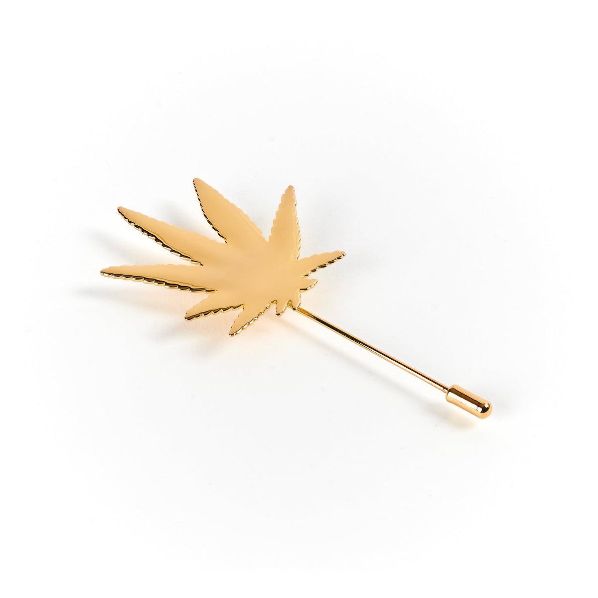 WEED LEAF BROOCH/PIN