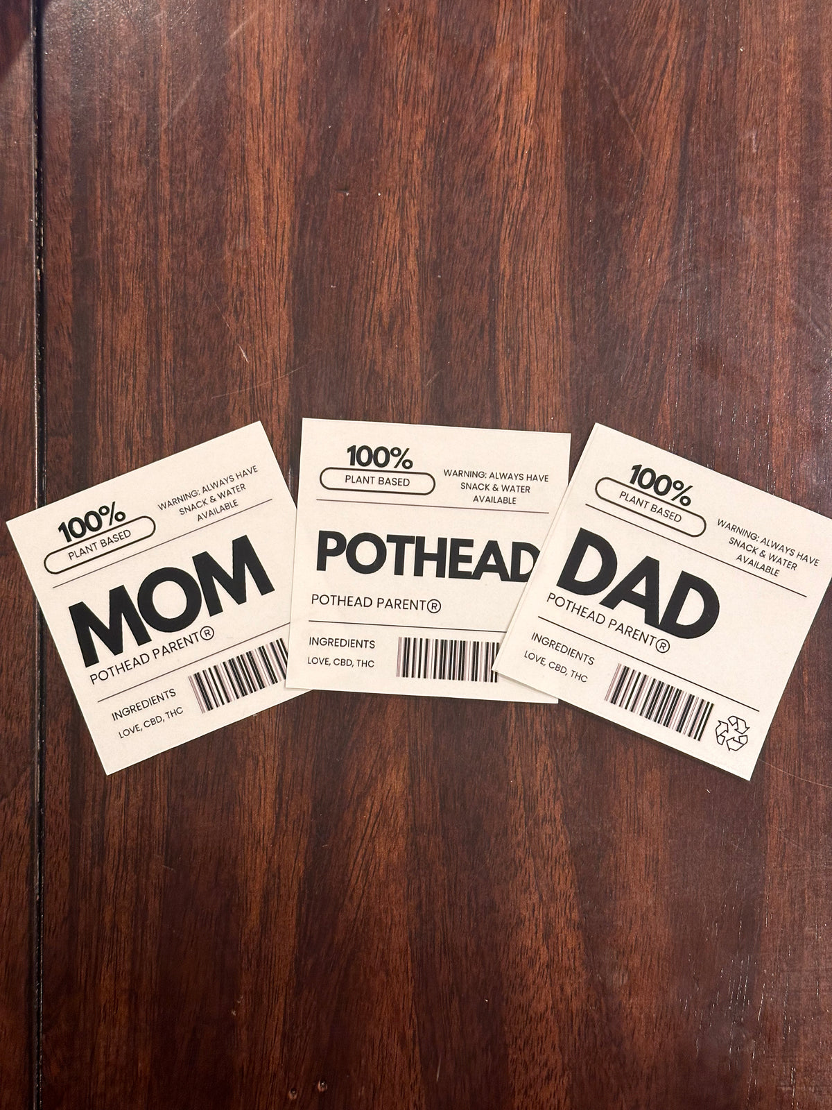 PHP Pothead Parent Labels