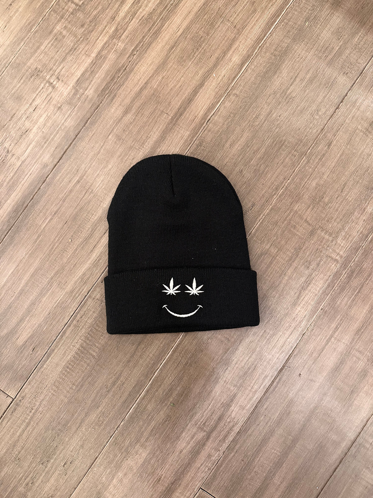 Pothead Parent Smi-high-le Beanie (smile)