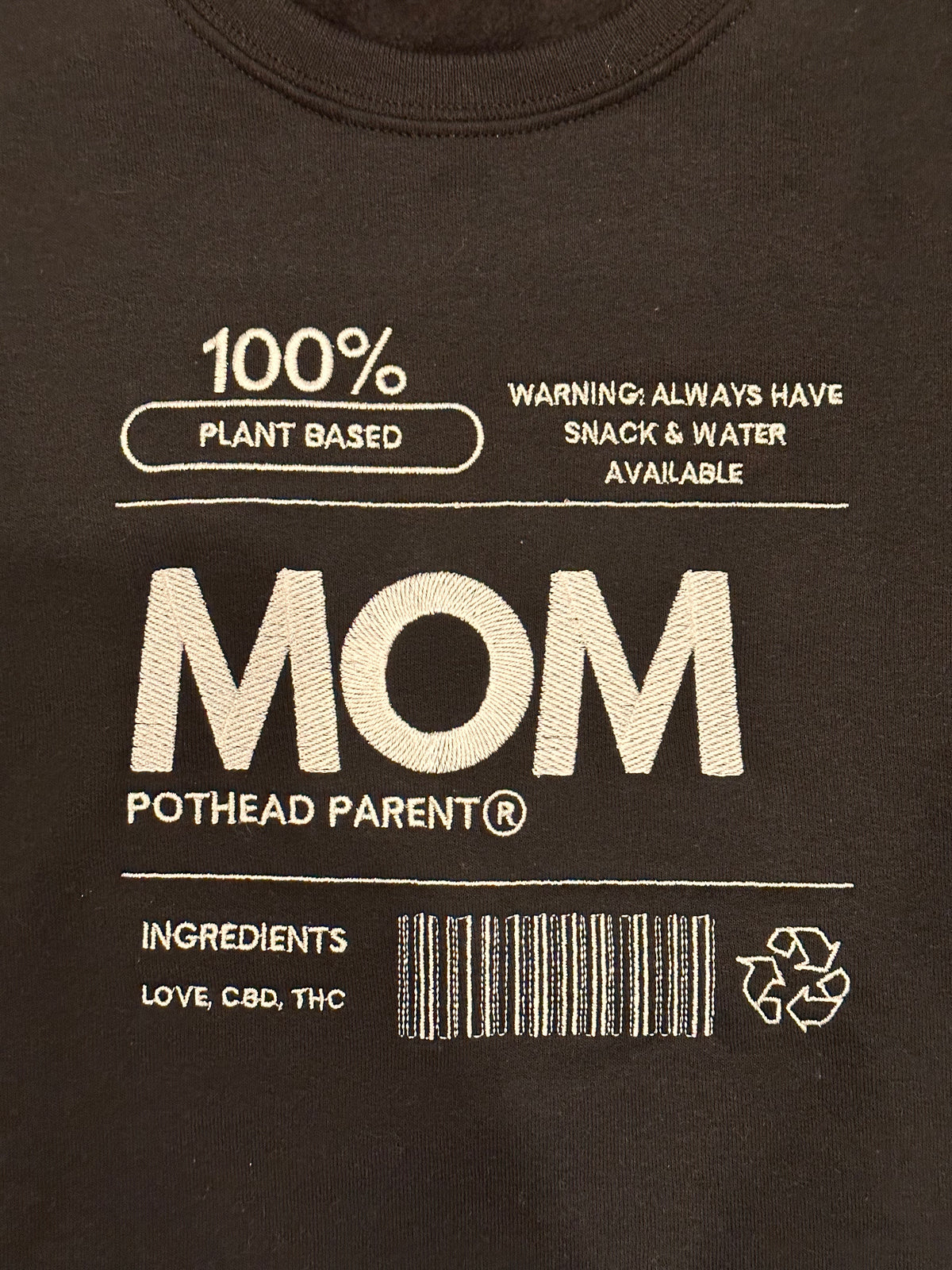 PHP Plant Based Mom Crewneck Sweatshirt