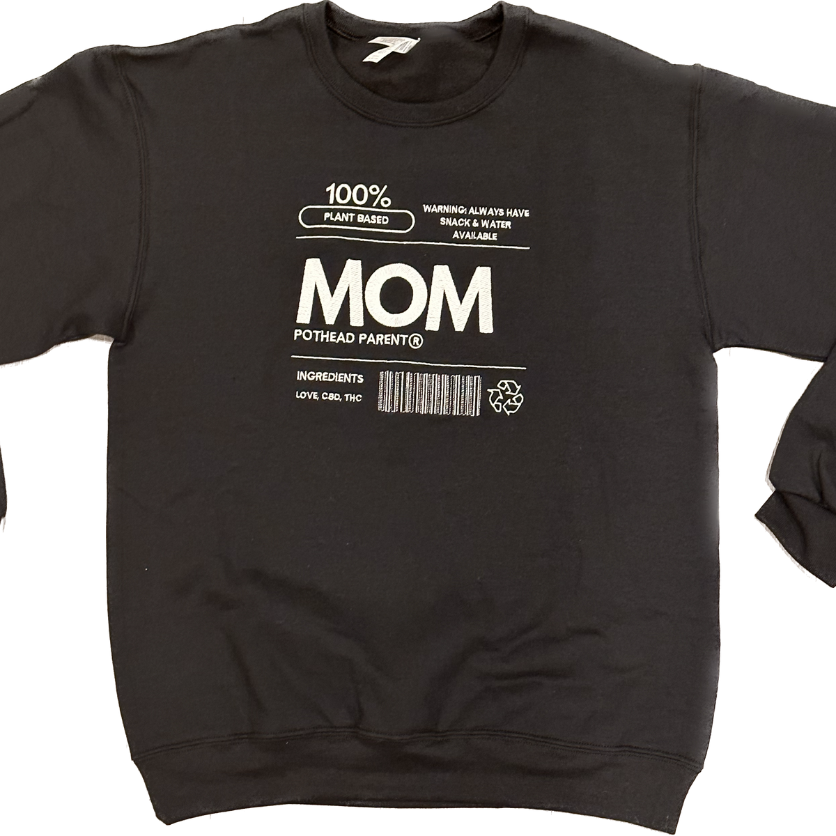 PHP Plant Based Mom Crewneck Sweatshirt