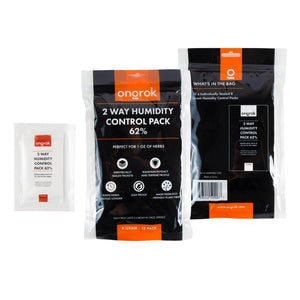 Open image in slideshow, Ongrok 2-Way 62% Humidity Packs | 3 sizes (Small, Medium, Large)
