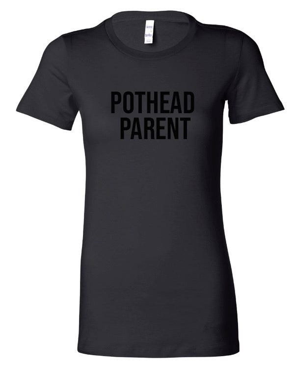 Pothead Parent Women&#39;s Crown neck Ball T-shirt