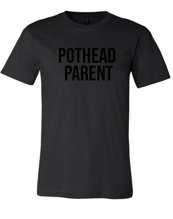 Men&#39;s Pothead Parent Black Short Sleeve T-shirt